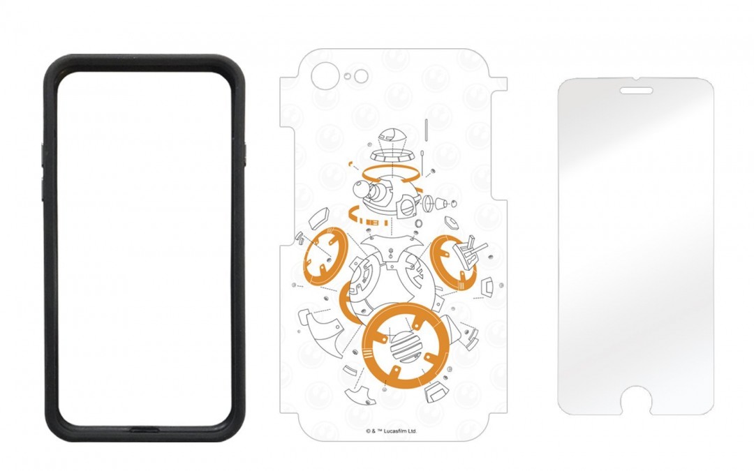 New Last Jedi Deconstructed BB-8 iPhone 7 & 8 Wrap Kit available on Amazon.com