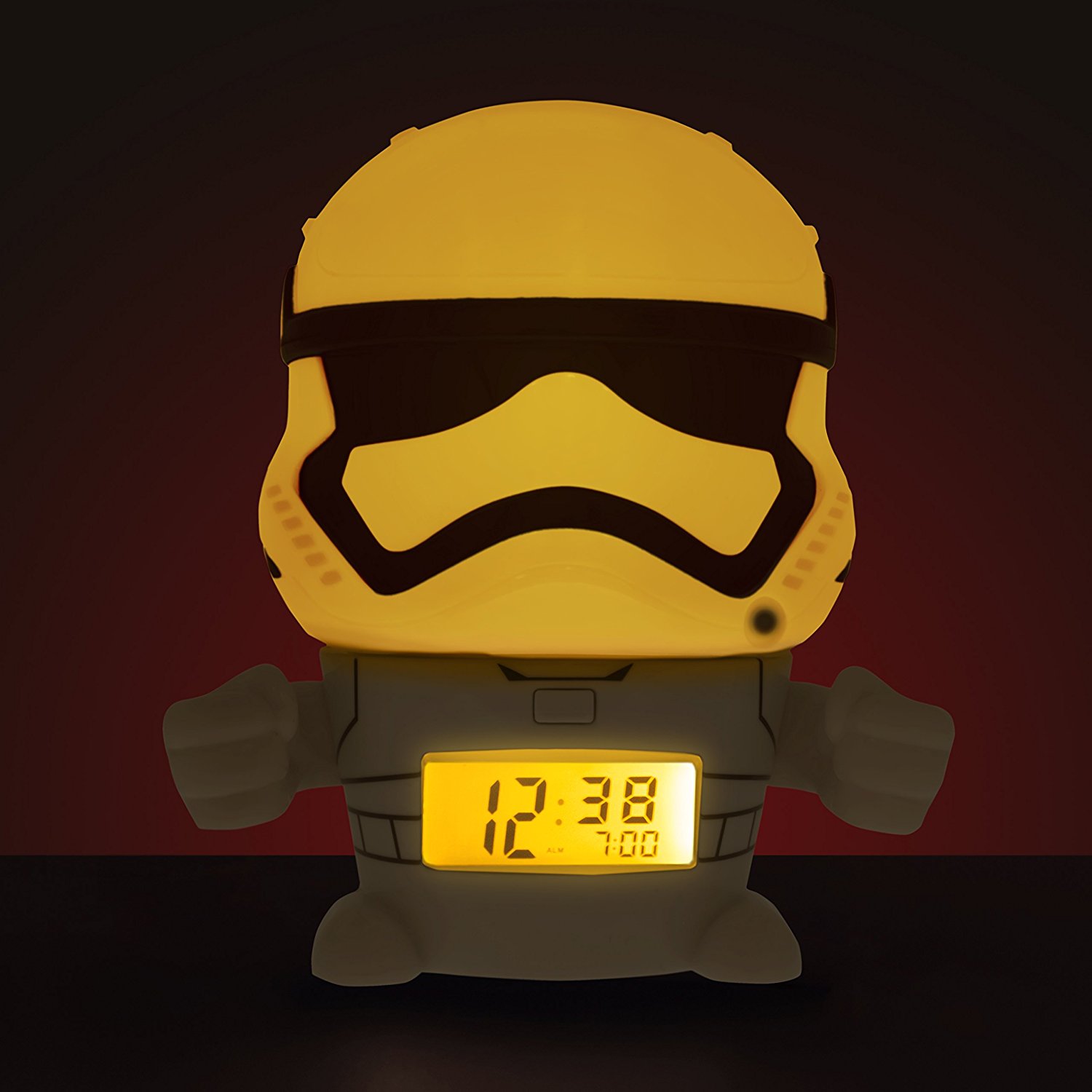 TLJ First Order Stormtrooper Night Light Alarm Clock 3