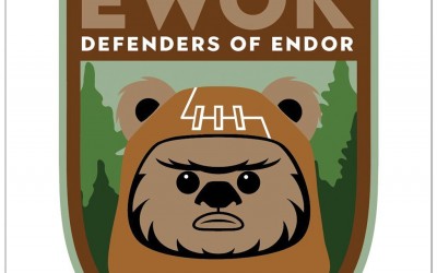 New Rogue One Ewok Defenders of Endor Window Decal Badge available on Walmart.com