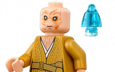 New Last Jedi Lego Polybag Mini-Figure Supreme Leader Snoke with Palpatine Hologram set available on Amazon.com