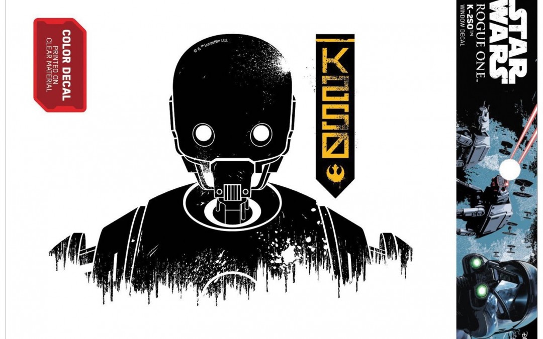 New Rogue One K-2SO Vinyl Window Decal available on Walmart.com