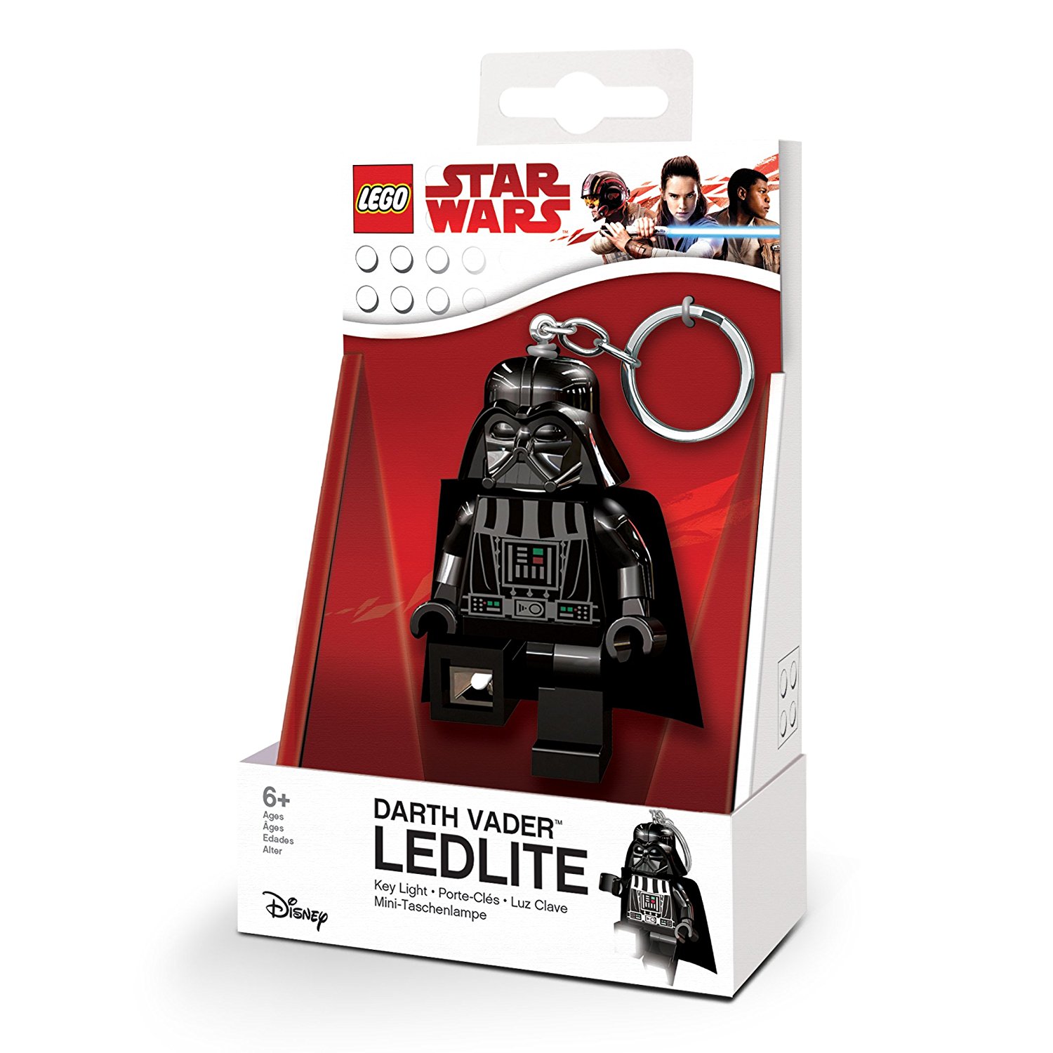 TLJ Lego Darth Vader Keychain Light 1