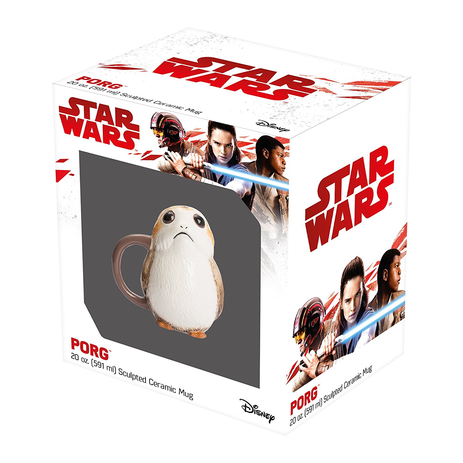 TLJ Porg Ceramic Sculpted Mug 1