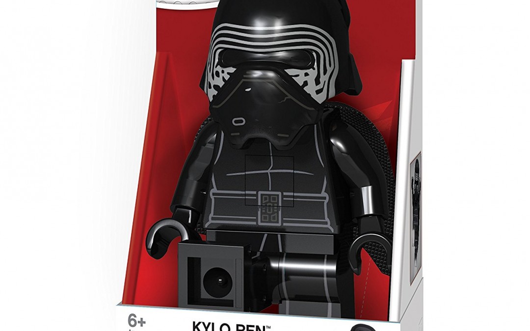 New Last Jedi Lego Kylo Ren LED Torch Night Light/Reading Light available on Amazon.com