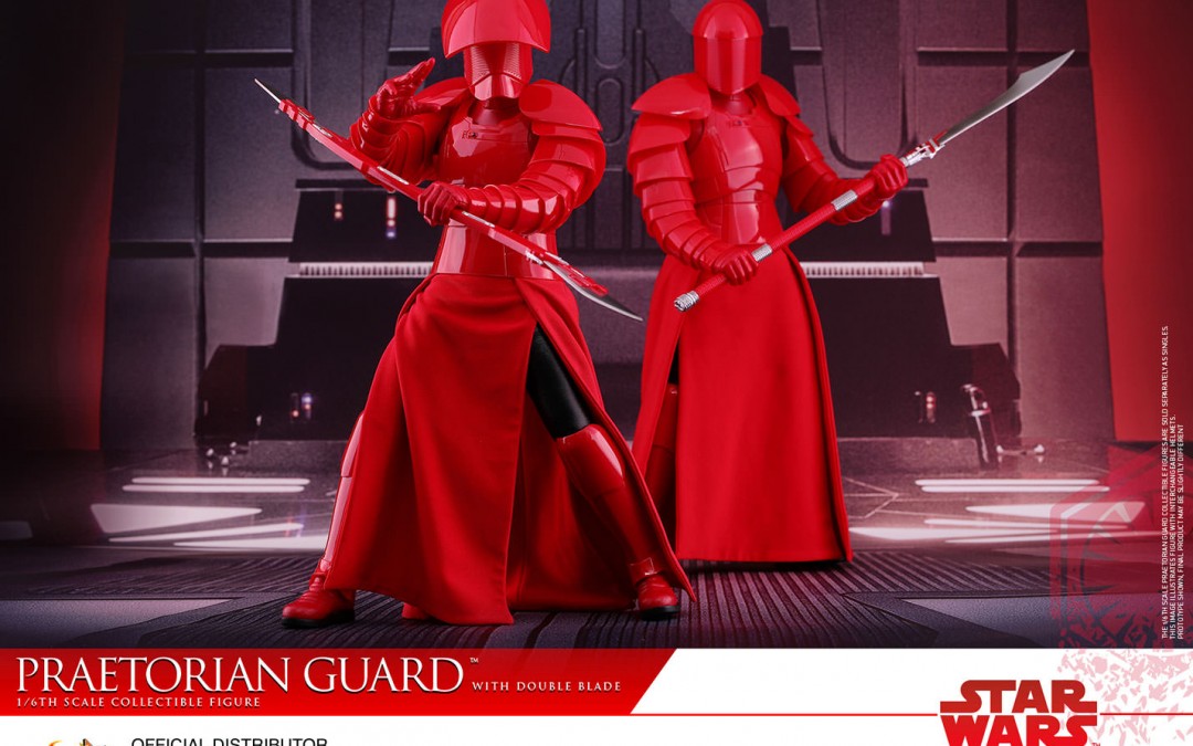 New Last Jedi 1/6th Scale Praetorian Guard Figure from Hot Toys available for pre-order