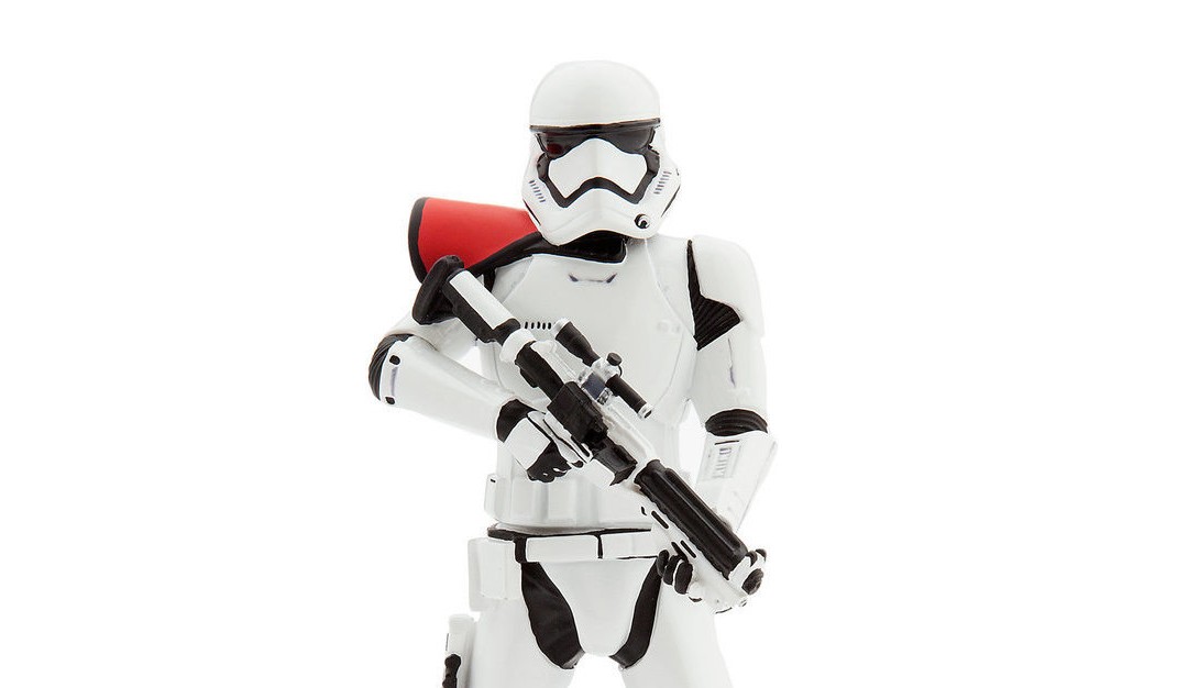 New Force Awakens First Order Stormtrooper Figurine available of ShopDisney.com