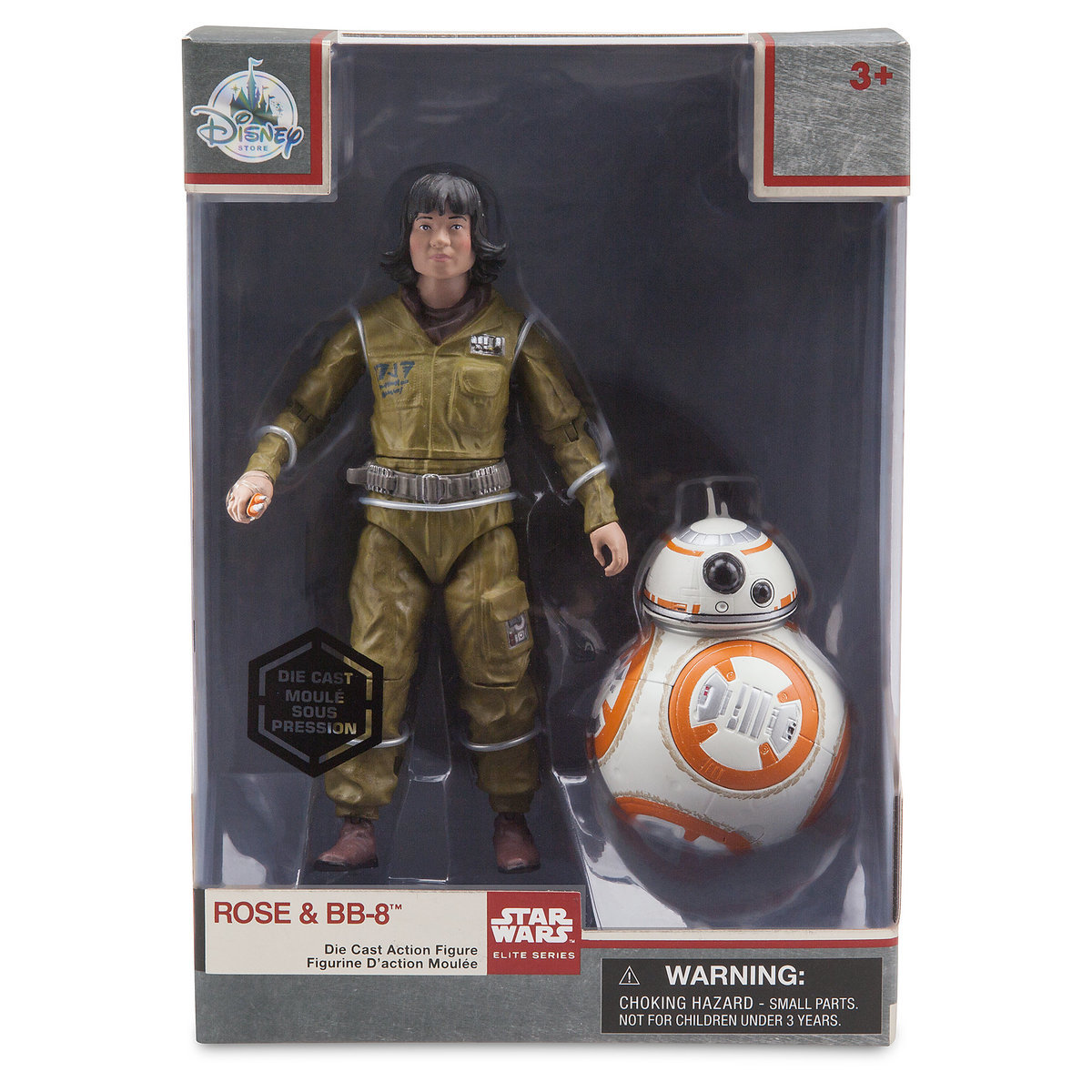 TLJ Rose Tico & BB-8 Elite Series Die Cast Figure Set 1