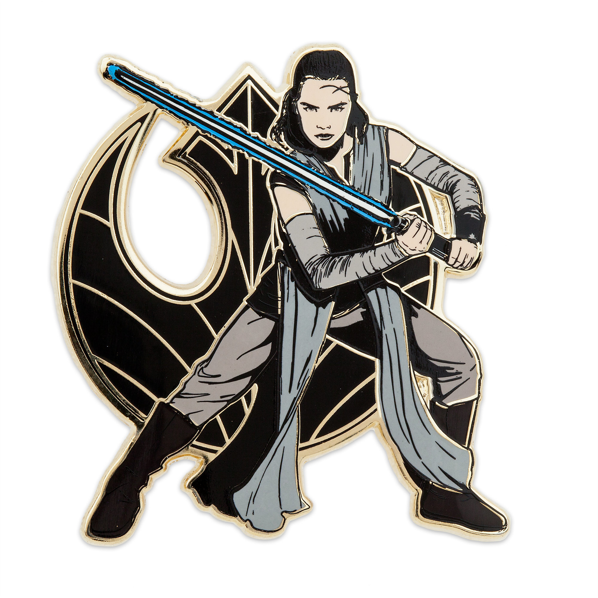 TLJ LE Rey Pin & Lithograph Set 2