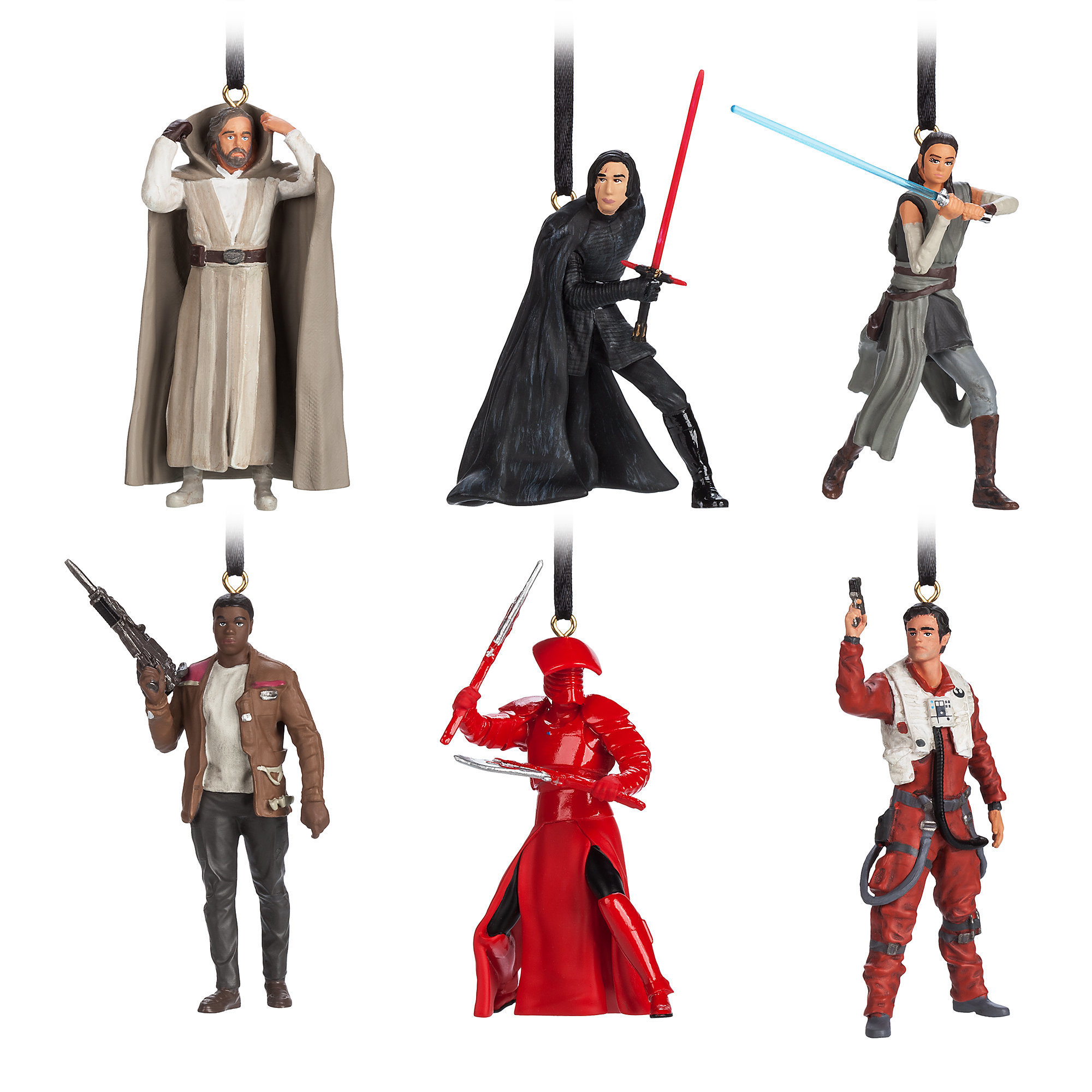 TLJ Christmas Ornament Set 2