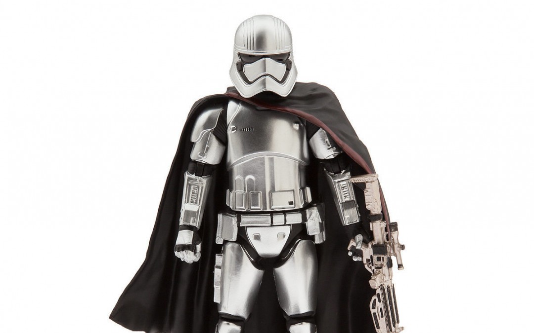 New Last Jedi Captain Phasma Elite Series Die Cast Figure available on Walmart