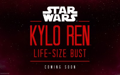 New Last Jedi Kylo Ren Life-Sized Bust Coming Soon!