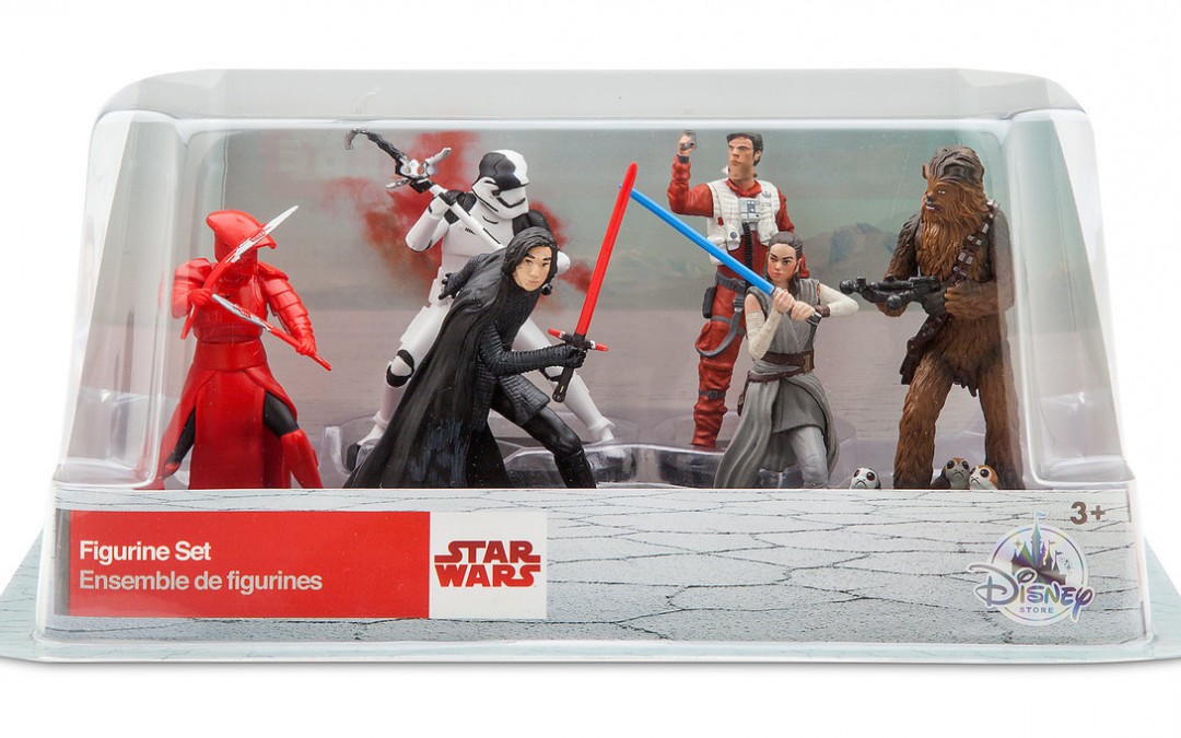 New Last Jedi 6-Piece PVC Figure Set available on Walmart.com