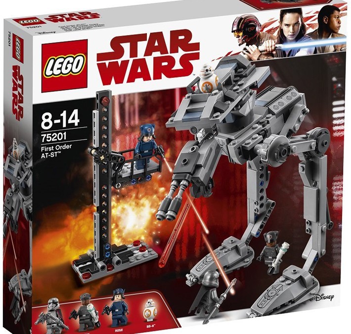 New Last Jedi First Order AT-ST Walker Lego Set now available on Walmart.com