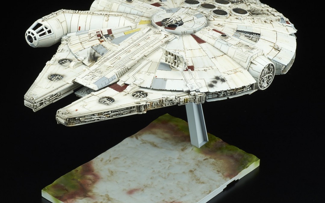 New Last Jedi Millennium Falcon Model Building Kit available on Amazon.com