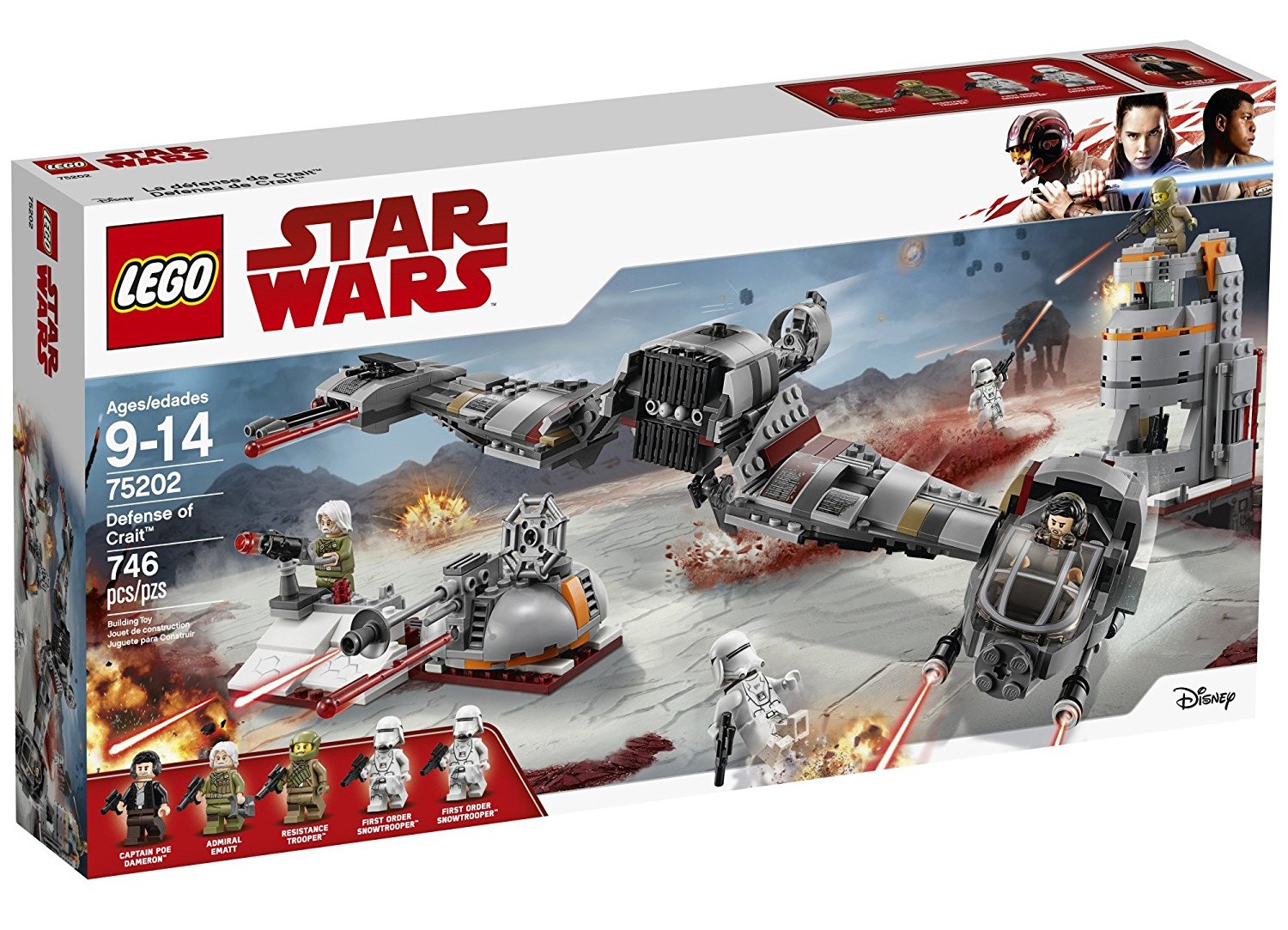 TLJ Defense of Crait Lego Set 1