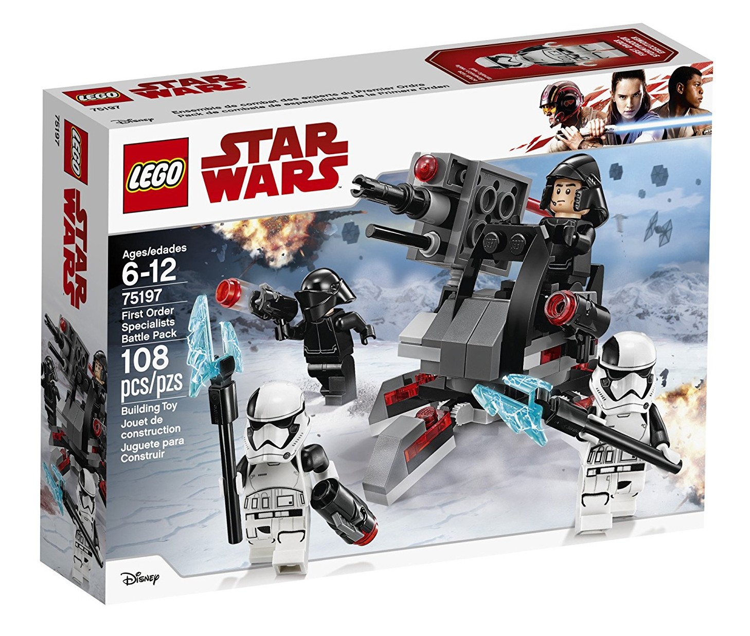 TLJ First Order Specialists Battle Pack Lego Set 1