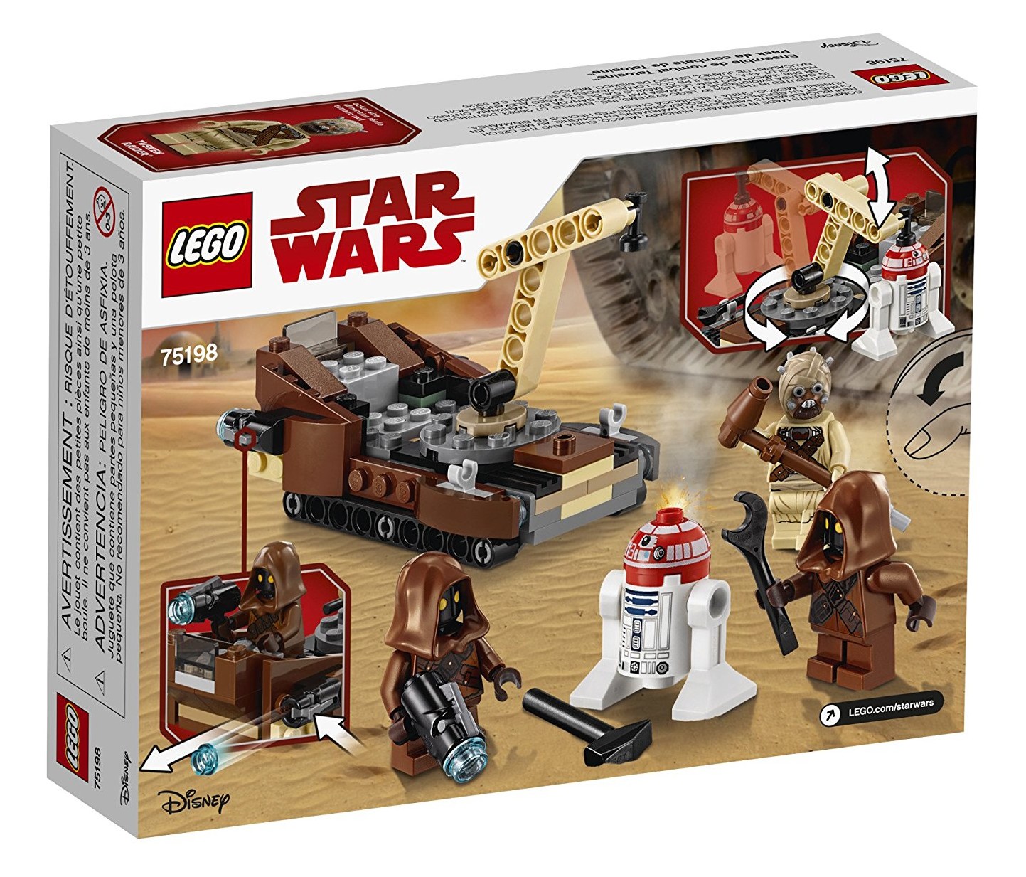 TLJ Tatooine Battle Pack Lego Set 2