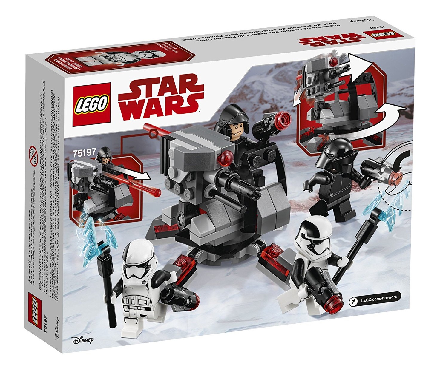 TLJ First Order Specialists Battle Pack Lego Set 2