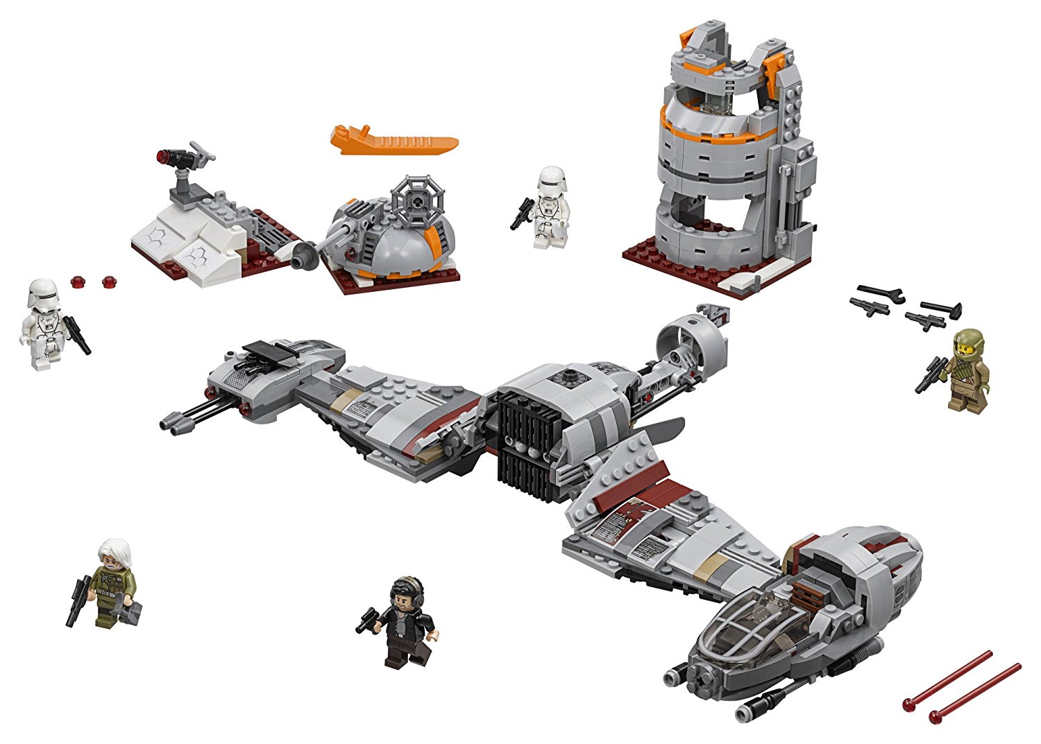 TLJ Defense of Crait Lego Set 3