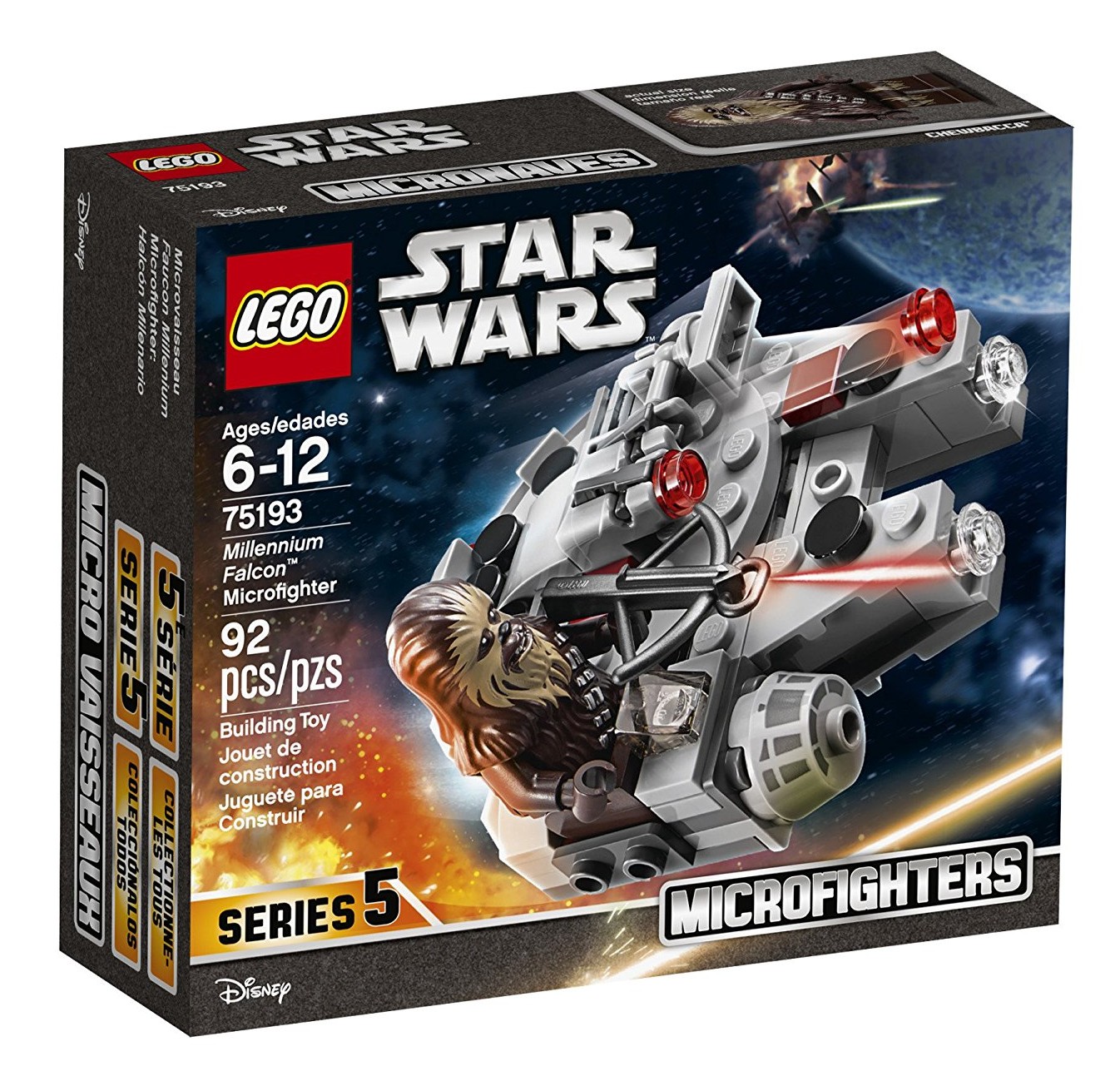 TLJ Millennium Falcon Microfighter Lego set 1