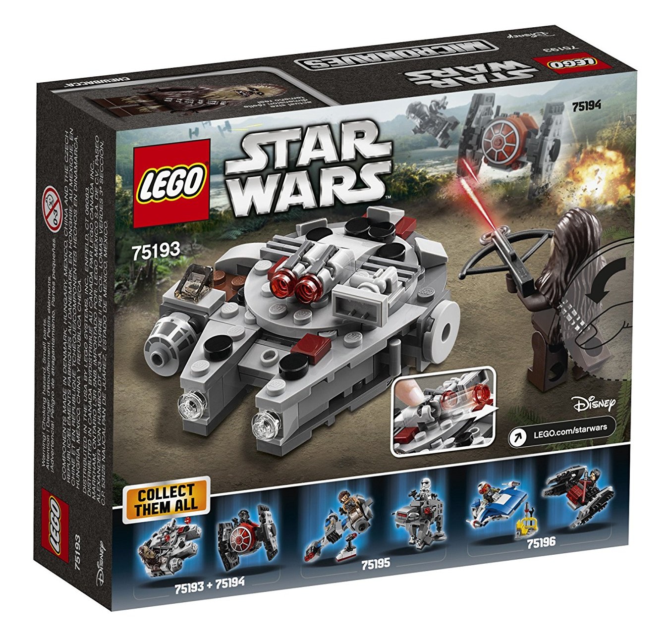 TLJ Millennium Falcon Microfighter Lego set 2