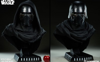 New Kylo Ren Life-Sized Bust now available for pre-order on Sideshowtoy.com