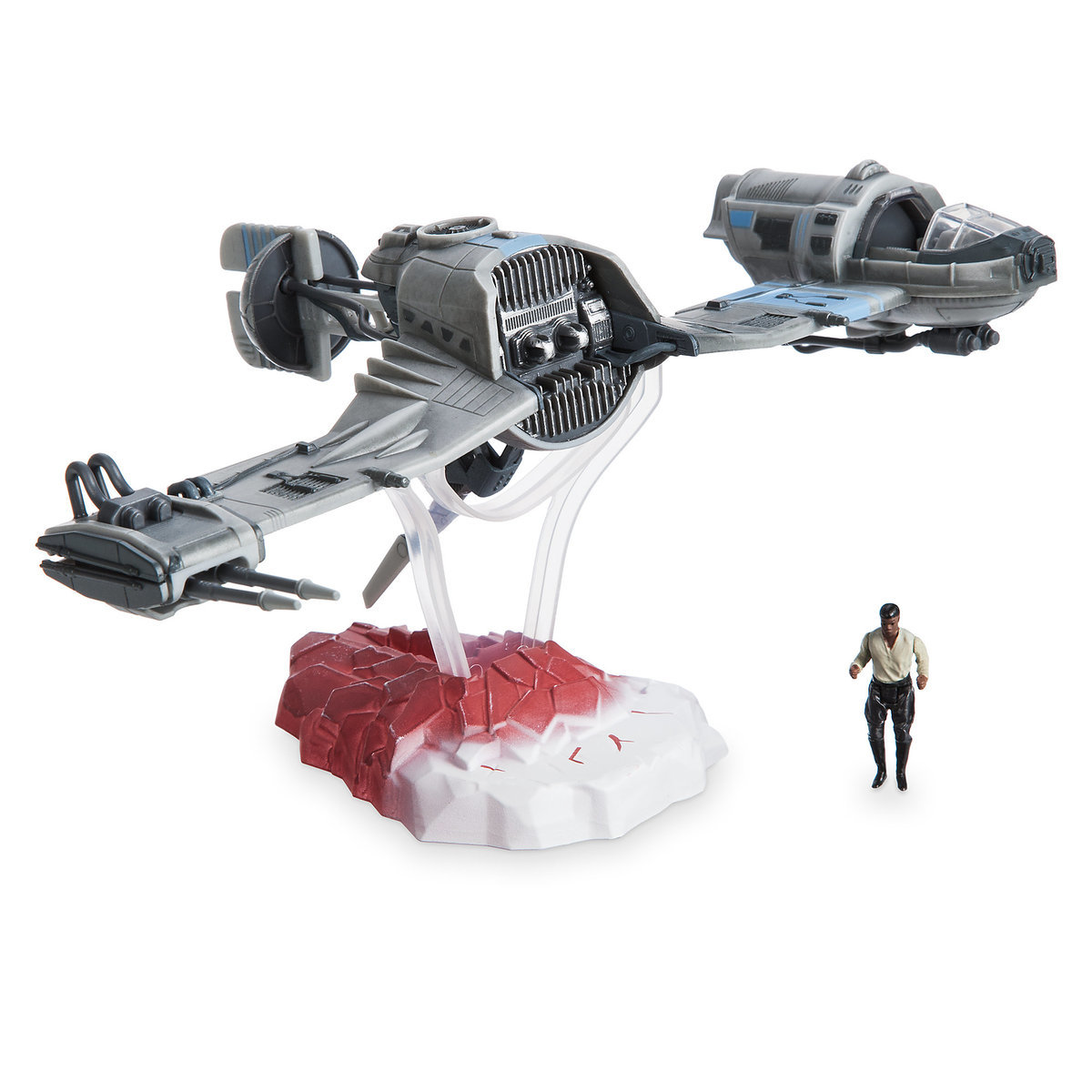 TLJ Finn & Ski Speeder Set 4