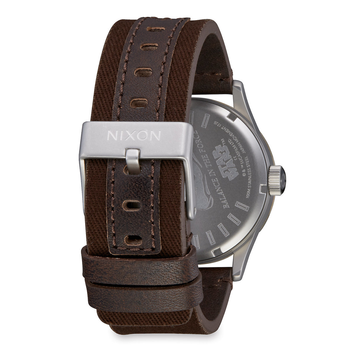 TLJ Luke Skywalker Sentry Leather Watch 2