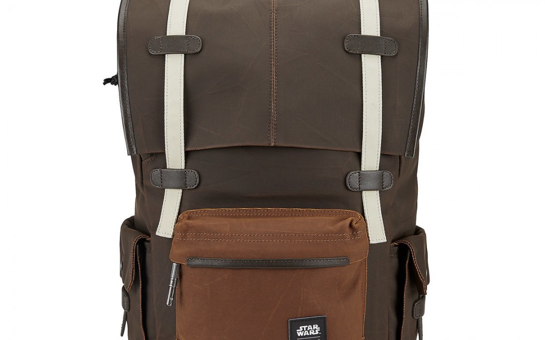 New Last Jedi Luke Skywalker Boulder Backpack available on ShopDisney.com