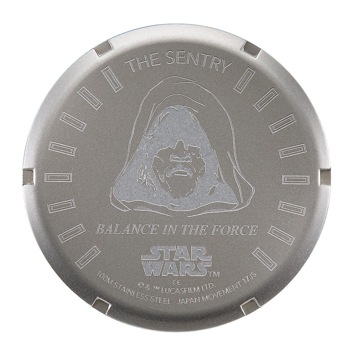 TLJ Luke Skywalker Sentry Leather Watch 3