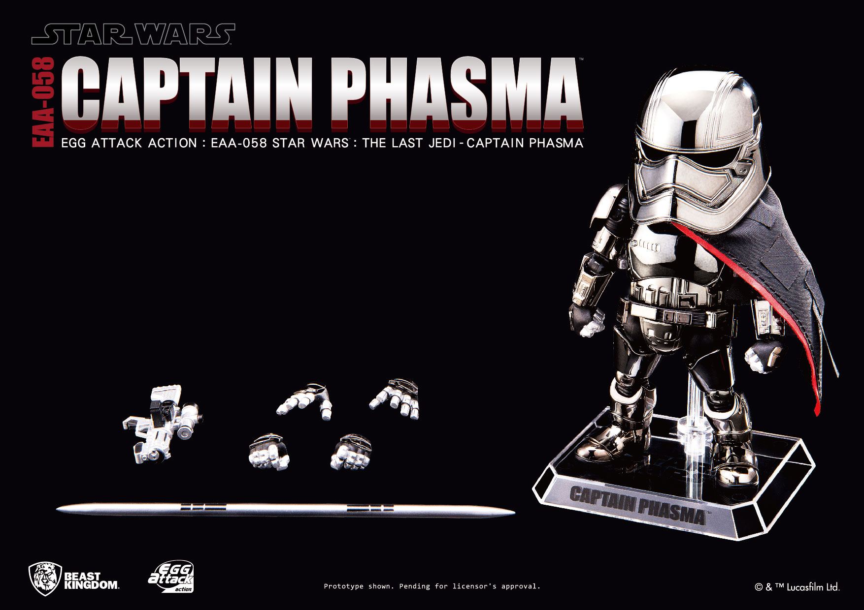 TLJ EA Captain Phasma Figure 3