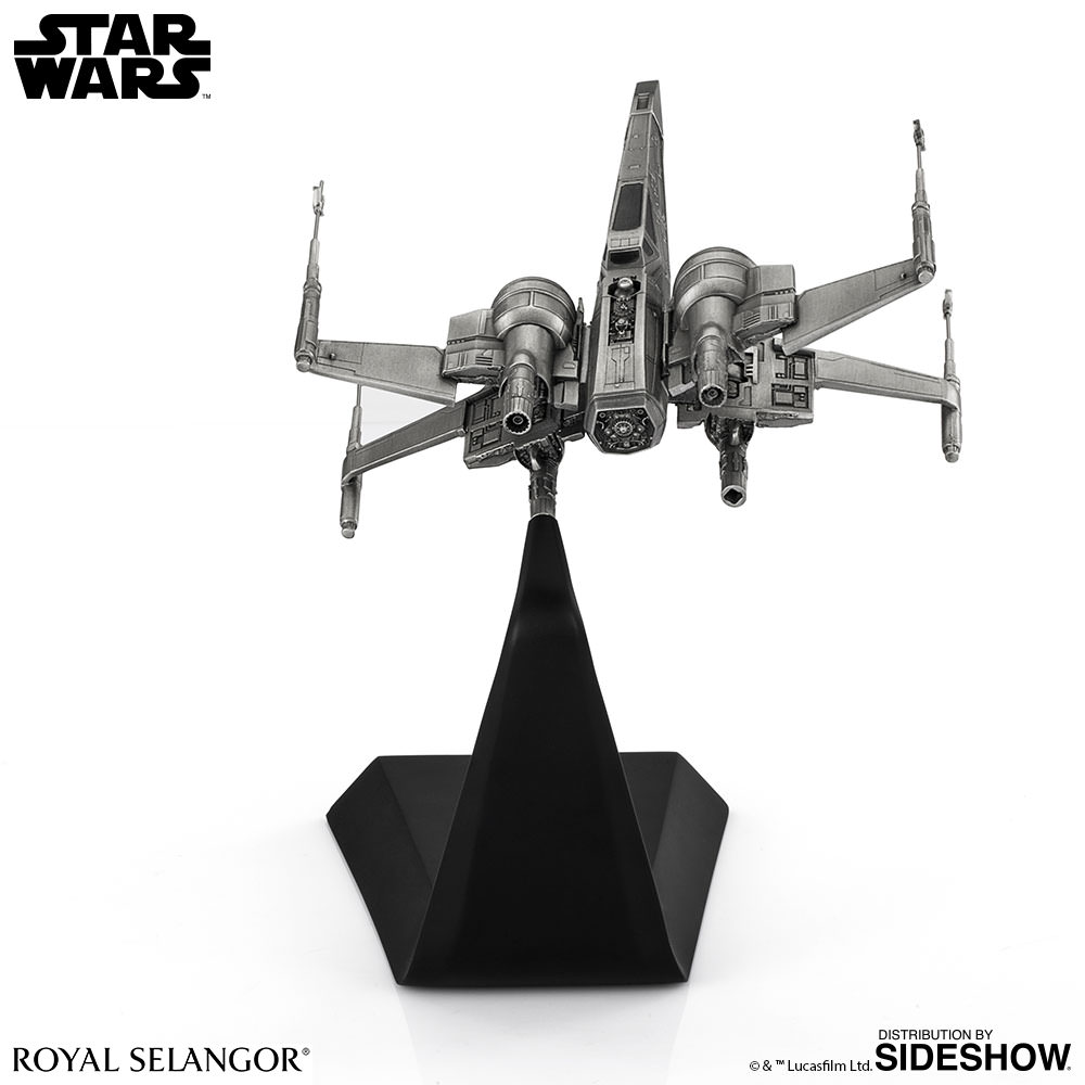 TLJ X-Wing Pewter Statue 3