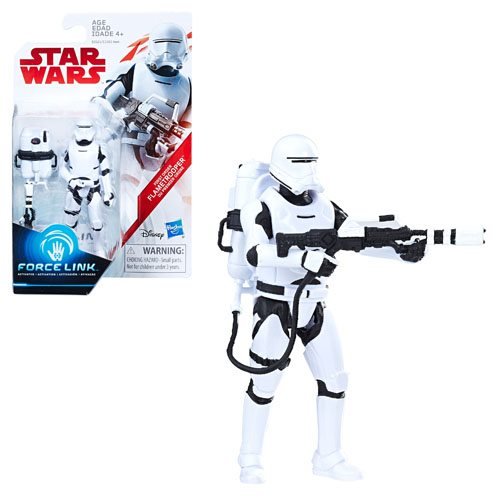 New Last Jedi Force Link First Order Flametrooper Figure available on Walmart.com