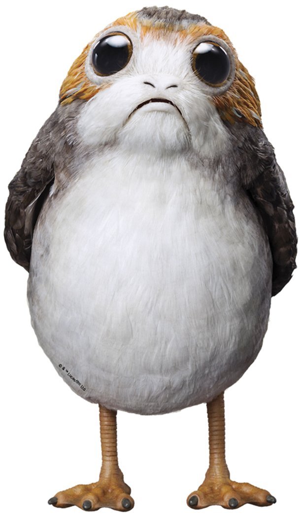 TLJ Porg Window Decal Figure 2