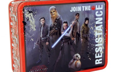 New Last Jedi Company Large Carry All Tin Lunchbox available on Amazon.com