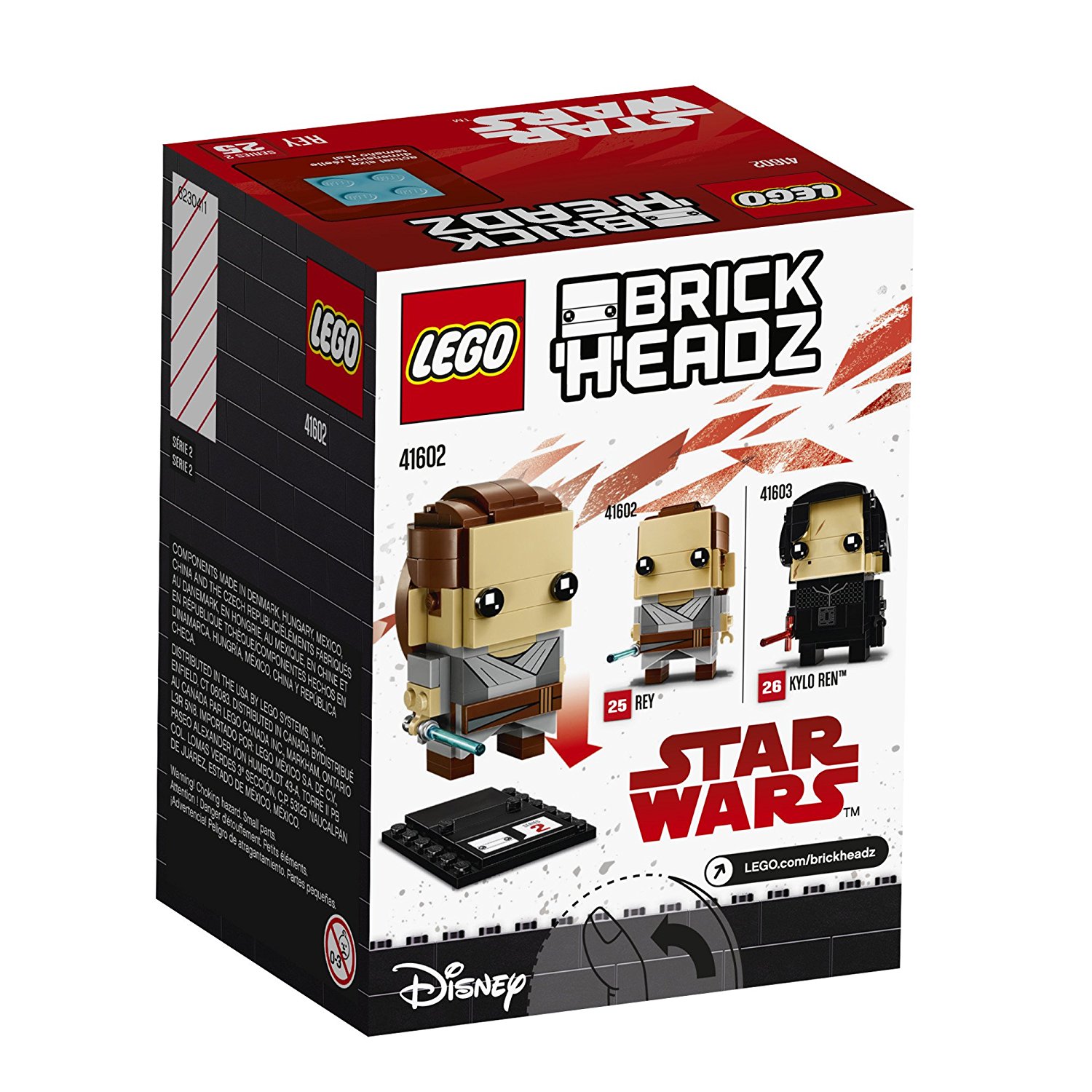 TLJ Brick Headz Rey Lego Set 2