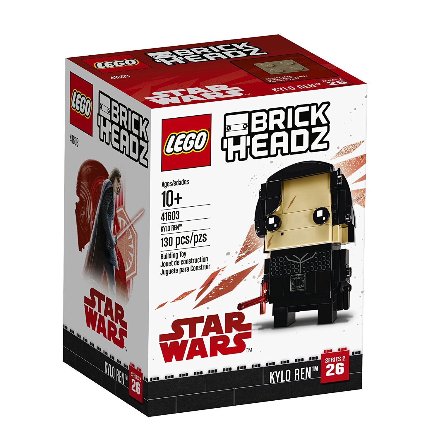 TLJ Brick Headz Kylo Ren Lego Set 1