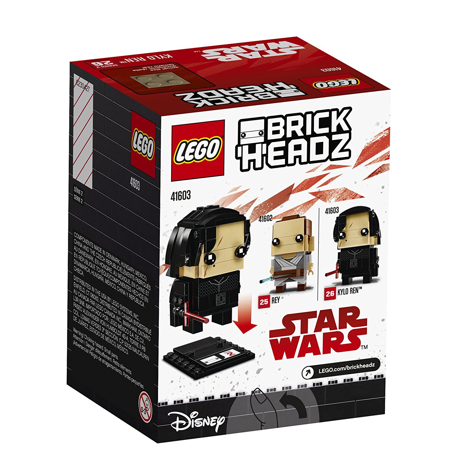 TLJ Brick Headz Kylo Ren Lego Set 2