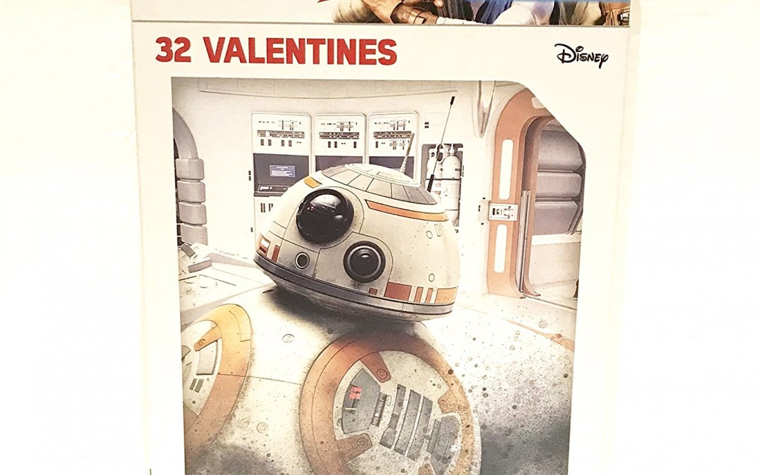 New Last Jedi Valentines Day Card Set available on Amazon.com