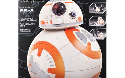 New Last Jedi Voice Activated BB-8 Toy available on Walmart.com