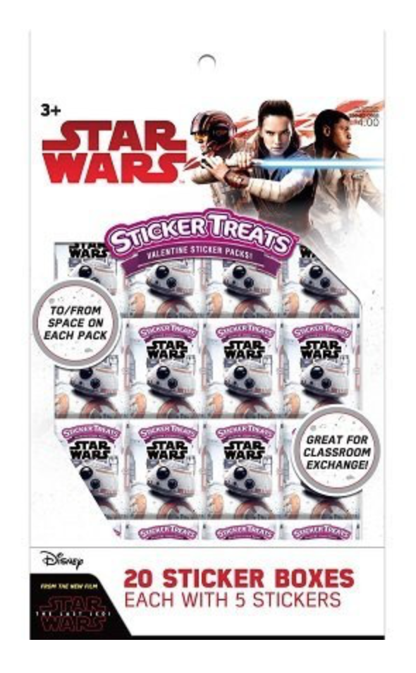 TLJ Valentine's Day Sticker Box Set