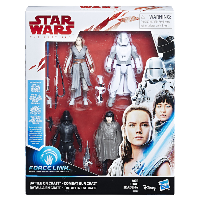 TLJ Battle On Crait Figure 4-Pack 1