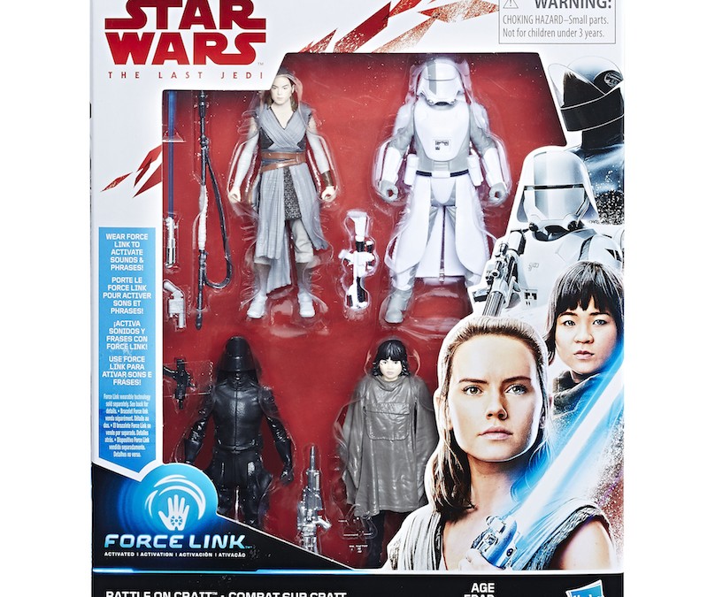 New Last Jedi Force Link Battle on Crait Figure 4-Pack now available on Walmart.com