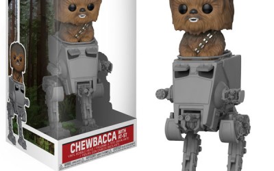 New Return of the Jedi Funko Pop! Chewbacca With AT-ST Bobble Head Toy now available for pre-order!