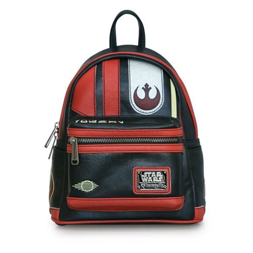 TLJ Poe Dameron Faux Leather Mini Cosplay Backpack
