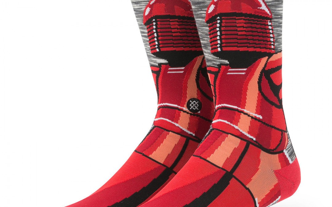 New Last Jedi Elite Praetorian Guard Adult Socks available on ShopDisney.com