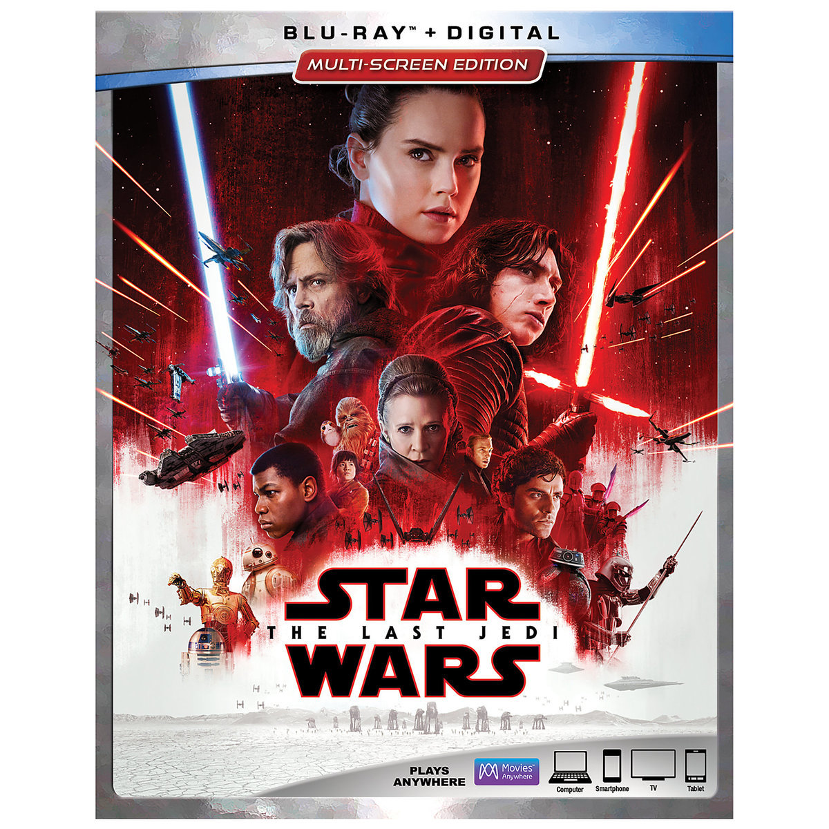 TLJ Blu-ray Multi-Screen Edition with FREE Lithograph Set 1