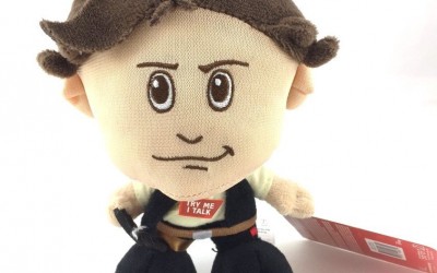New Last Jedi Han Solo Character Plush Toy available on Amazon.com