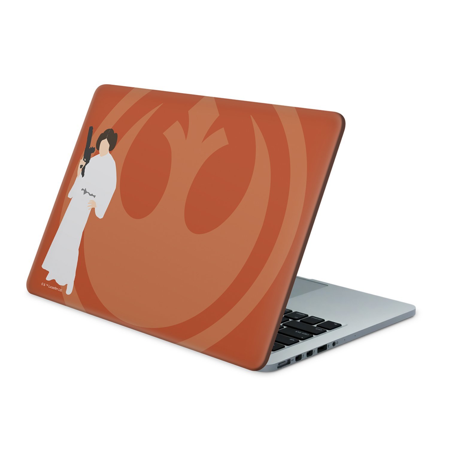 TLJ Princess Leia, Rebellion Laptop Wrap 3