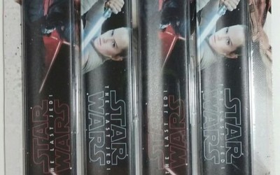 New Last Jedi Slap Rulers 4-Pack available on Amazon.com